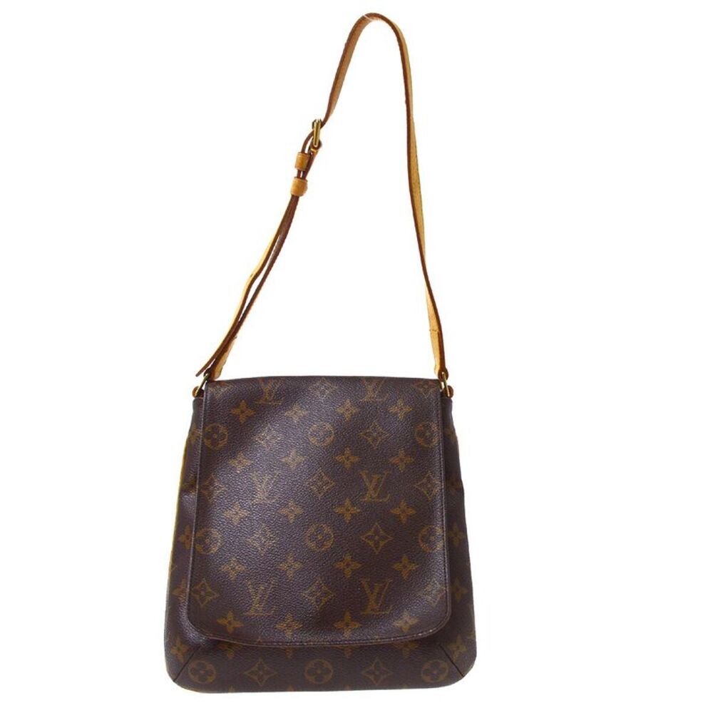 Louis Vuitton Musette Salsa Monogram Canvas Brown Canvas Shoulder Bag Bag